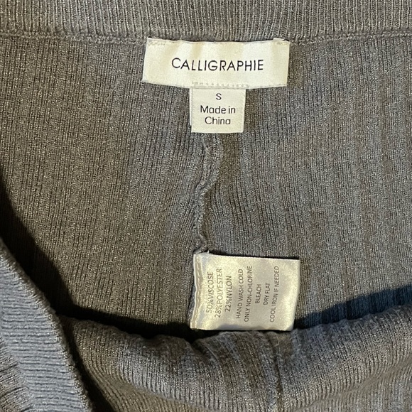 EUC Calligraphie Knitted Lounge Pants - Picture 2 of 5